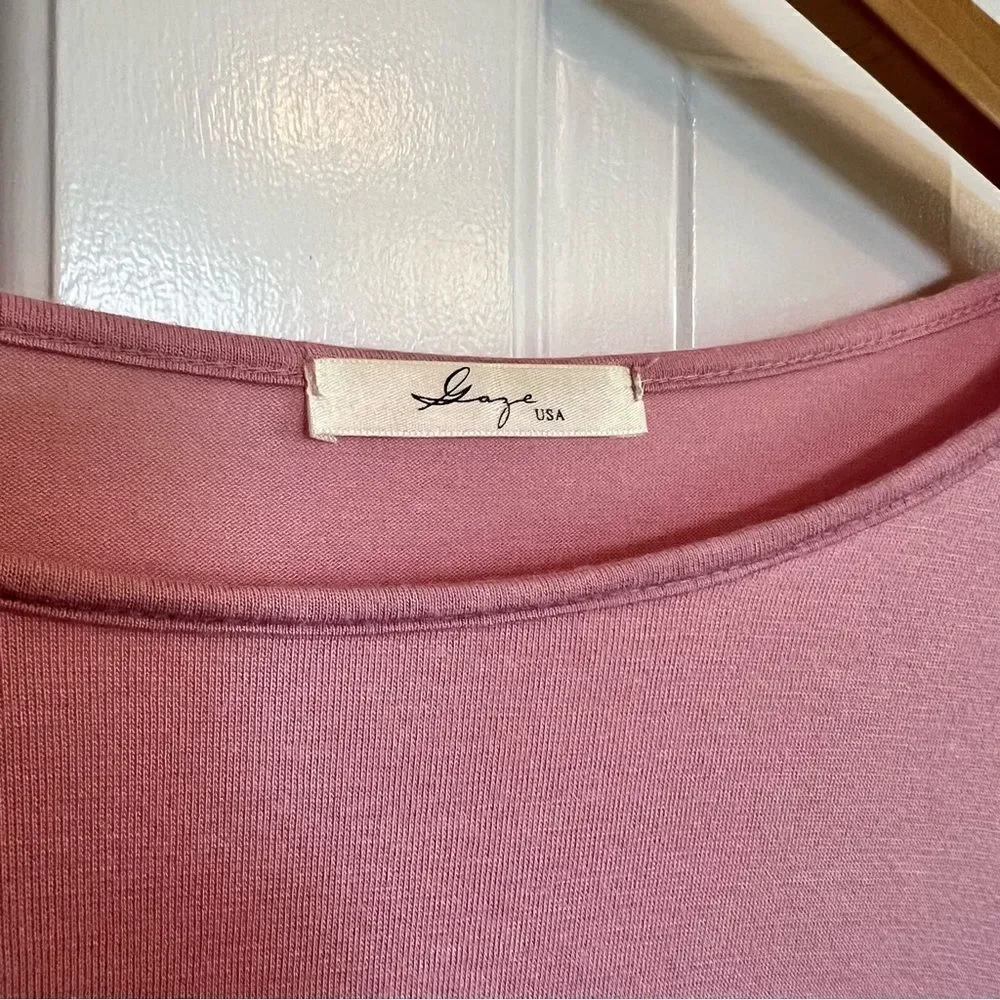 Gaze Pink Flowy Pink top
